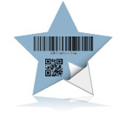 Online Bar-Code QR-Code Etiketten Aufkleber Druckerei in Wunschform, freier Form, eigener Form, Sonderform