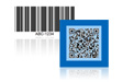 1D- 2D- QR- Bar-Code Etiketten Aufkleber drucken