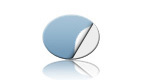 Offset-Aufkleber Oval 100 x 80 mm