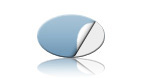 Offset-Aufkleber Oval 120 x 77 mm