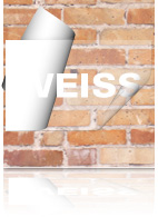 Aufkleber weiss drucken auf Transparenzfolie