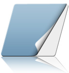 Aufkleber Parallelogramm