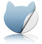 Aufkleber Katze