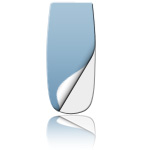 Aufkleber Vase