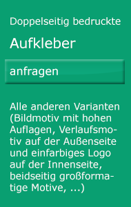 Doppelseitige Aufkleber Scheibenaufkleber Preis anfragen