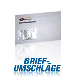Briefumschläge, Briefhüllen einfarbig, zweifarbig und vierfarbig bedruckt. Alles auf www.47print.com.
