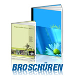 Broschüren ab DIN A6 in vielen Größen und Varianten, Druck beidseitig vierfarbig auf 135g, 170g und 250g Bilderdruckpapier. Bereits ab 1 Stück. Alles auf www.47print.com.