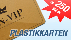 Plastikkarten Druck