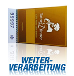 Nummerierung, Perforation, Prägung - alles individuell zu nahezu jedem Artikel hinzubuchbar. Alles auf www.47print.com