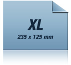 Flyer  XL : Die Postkarten-Alternative fr Preisbewute.