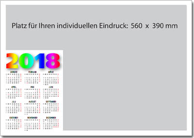 Schreibtisch-Kalender 2026 drucken