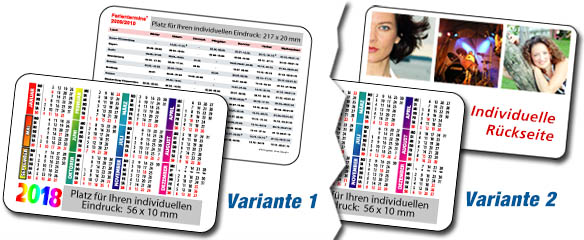 Taschenkalender 2026 drucken