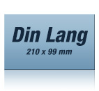 Eintrittskarten DIN Lang