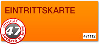 Eintrittskarten drucken mit Nummerierung