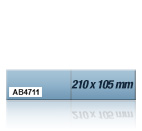 Gutschein DinL quer, 4-seiter, 1x alphanumerische Nummerierung: 