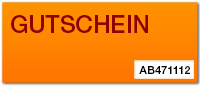 Gutscheine drucken mit Nummerierung
