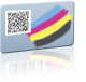 Plastikkarten mit QR-Code drucken
