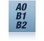 Plakate A0, B0, B1 drucken