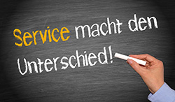 Service macht den Unterschied beim Druck Ihrer Onlinedruckerei 47print