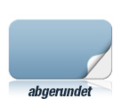 Siegel Aufkleber abgerundet bestellen