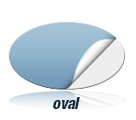 Siegel Aufkleber oval bestellen